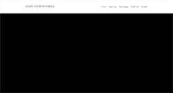 Desktop Screenshot of nanohydrophobics.com